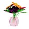 Crystal Expressions 3.25 In Daisy Posy Pot Summer Figurine , Lightweight Multi Seasonal Decor Floral Nectar